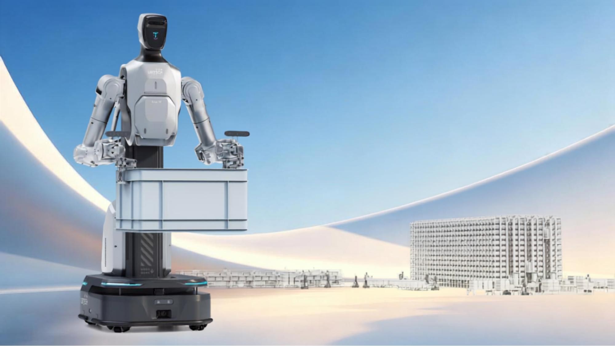 Cruzr Y1 産業用人型ロボット（ヒューマノイド）の全身