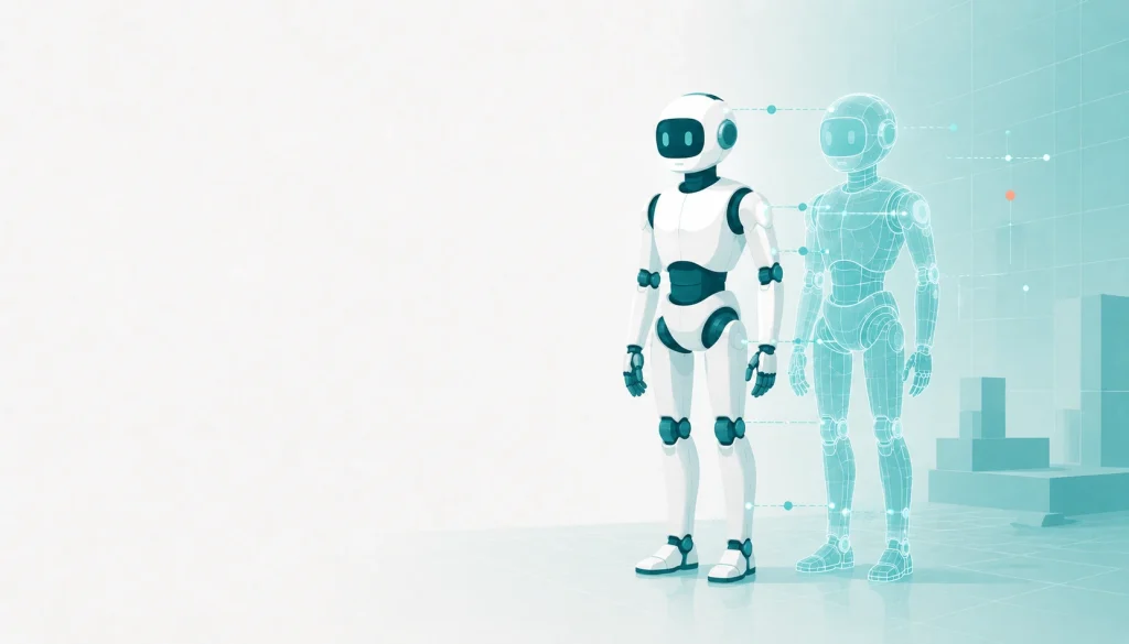 デジタルツインによるロボット動作のシミュレーション