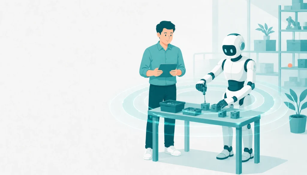 人とロボットが同じ現場で働くための安全設計