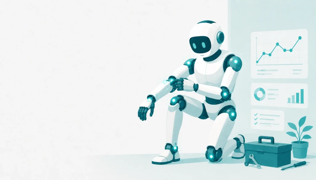 ロボットの点検と保守メンテナンス