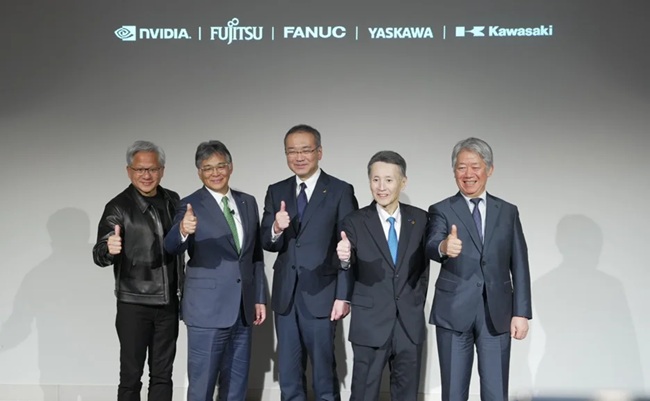 富士通とファナック、エヌビディア技術を活用したフィジカルAIの協業を発表