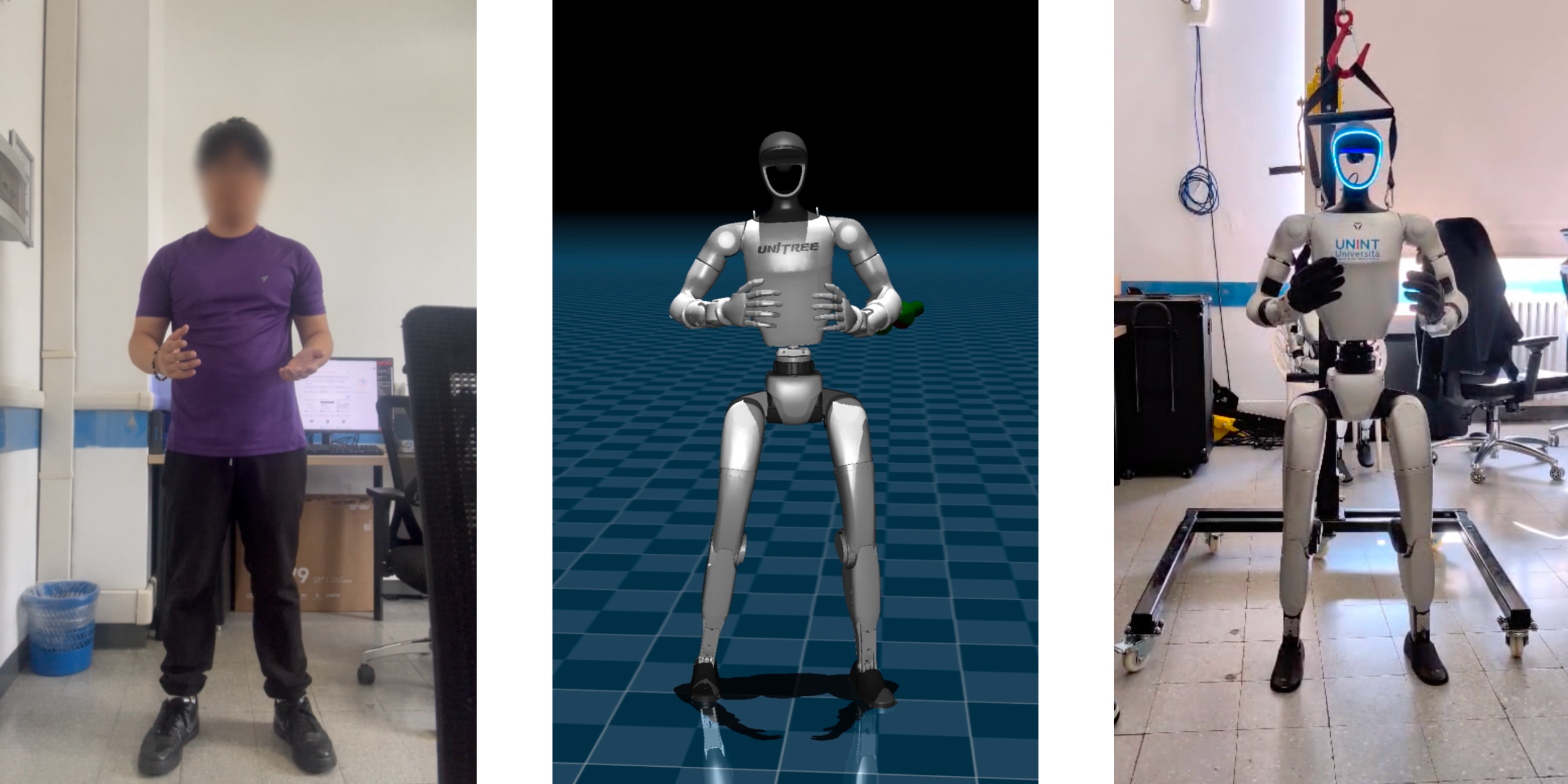 音声によるセマンティック制御を活用したヒューマノイドロボットの全身制御技術