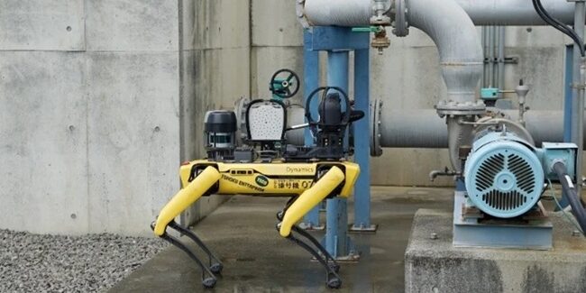 コスモ石油、堺製油所で四足歩行ロボによる設備点検の実証実験を開始