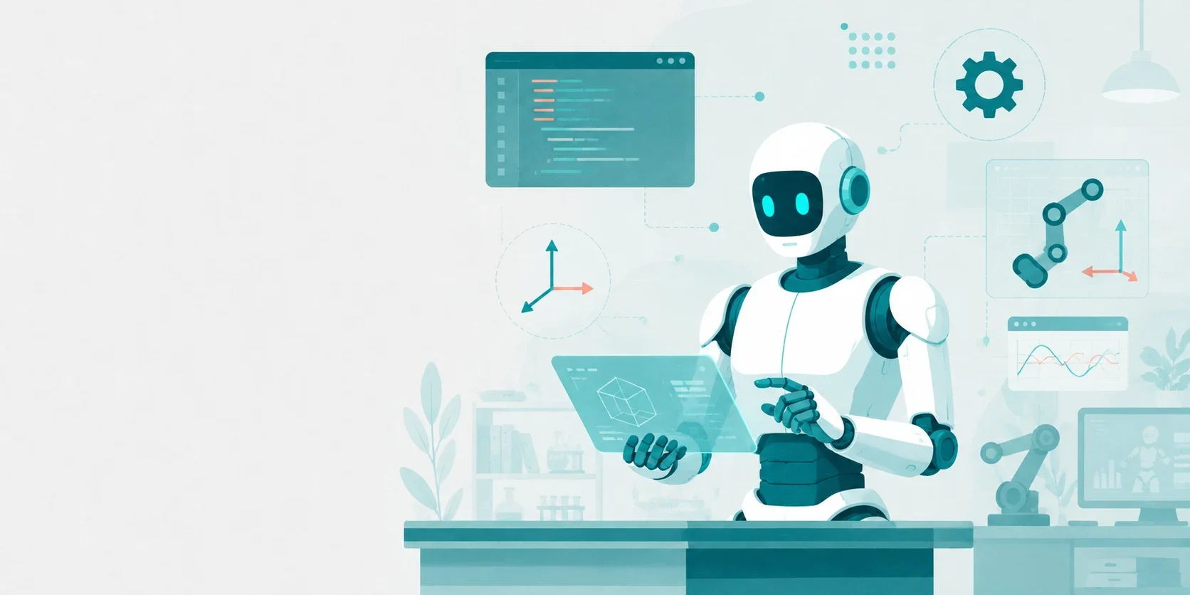 article23_research-humanoid-comparison-2 研究用ヒューマノイドロボットのSDK・ROS2・シミュレーション環境を模式的に示したイラスト