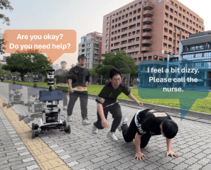 介護施設向け伴走ロボット研究、LLM対話と転倒監視を統合