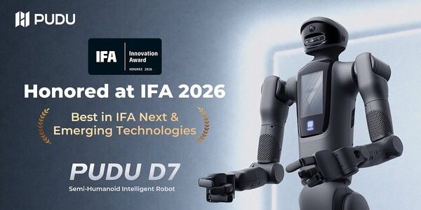 PuduのセミヒューマノイドD7がIFA受賞　倉庫・小売・接客で何が変わるか