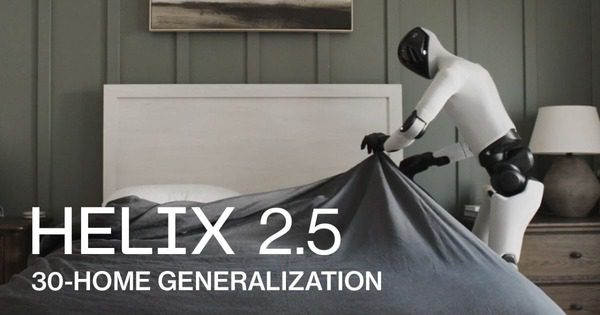 Figure AIがHelix 2.5を発表、未知住宅30軒で家事実演