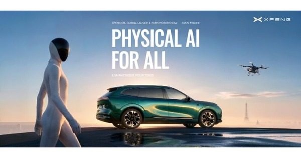 XPENGがパリモーターショー2026でIRON量産とフィジカルAI戦略を提示